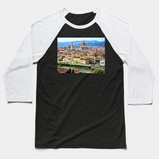 Overview of Florence, Italy Baseball T-Shirt